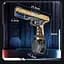 Водяной аккумуляторный пистолет Water Gun 66-35 (500 мл) с литиевой батареей Transparent gold - миниатюра 2