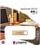Накопитель 64GB USB 3.2 Type-A Gen1 DT SE9 G3 Kingston teh0013402 - миниатюра 7