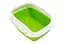Туалет для котів з рамкою MPS BETA PLUS MINI GREEN 43 x 31 x 16 см - мініатюра 1