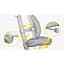 Детское кресло Mealux Ortoback Plus Grey (Y-508 G Plus)  - миниатюра 5