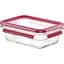 Ємність універсальна Tefal MasterSeal Glass з кришкою червона 700 мл (N1040610) - мініатюра 1