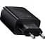 Зарядний пристрій Baseus Compact Quick Charger 2U+C 30W EU black (CCXJ-E01) - мініатюра 1