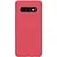 Чехол-накладка Nillkin Super Frosted Shield Samsung Galaxy S10+ G975 Red - миниатюра 1