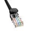 Кабель патч-корд RJ45 Baseus High Speed ​​CAT5 Gigabit Ethernet Cable (Round Cable) 2m B00133206111-03 Black - миниатюра 2