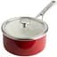 Ківш KitchenAid Steel Core з кришкою 16 см 1.3 л червоний (CC003287-001)  - мініатюра 1