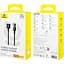 Кабель Baseus Gem USB-A to USB-C 100w 1m Black (P10373002111-00) [155565] - мініатюра 6