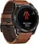 Смарт-годинник Garmin Epix Pro [Gen 2] Sapphire Edition 51mm Carbon Grey DLC Titanium with Chestnut Leather Band [010-02804-30/31] [86528] - мініатюра 2