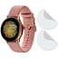 Захисна плівка Samsung Galaxy Watch Active 2 40mm Stainless Steel Gold - 2шт прозора Watchbands (WB000A240PL2-GOLD) - мініатюра 1