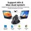 Мишка бездротова вертикальна Ugreen MU008 2 стандарти Bluetooth + радіоканал (25444) - мініатюра 8