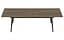 Стол журнальный трансформер Dandi Small Ferrum-decor 45x120(160)x60 Черный металл ДСП Дуб Сонома Трюфель 16 мм (FRD-106789) - миниатюра 6