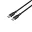 Кабель Havit CB308C PD60W 3A USB-C to USB-C 1 м черный (HV-CB308C) - миниатюра 4