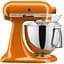 Планетарный миксер KitchenAid Artisan 4.8 л медовый (5KSM175PSEHY) - миниатюра 1