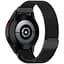 Ремешок для Samsung Galaxy Watch 5 - черный Watchbands Milanese Loop ширина крепления 20мм металлический (WB00S4MMILANESE4BLACK5) - миниатюра 1