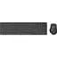Комплект клавиатура + мышь Rapoo 9800M Dark Grey [80161] - миниатюра 1