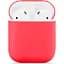 Чохол для навушників New Silicone Case для AirPods 2 Wine Red [53453] - мініатюра 2