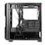 Корпус AZZA GUARDIAN GLASS, Black, без БП, Mid Tower, для E-ATX/ATX/Micro ATX/Mini ITX, Type-C/2xUSB 3.0, макс. CPU – 170 мм/VGA – 400 мм, 1x120 мм ARGB, боковая панель из закаленного стекла (CSAZ-520BG) - миниатюра 6