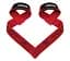 Лямки для тяги RDX S4 Gym Cotton Gel Straps Red Plus (WAC-S4R+) - мініатюра 1