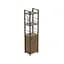Этажерка 3/34 Ferrum-decor Серии Конект с тумбой 144x34x28 Черный ДСП Артизан (FRD-104426) - миниатюра 1