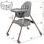 Стульчик для кормления Kidwell Karimi 2 в 1 Gray (5901130091188) - миниатюра 4