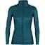Куртка Icebreaker Helix LS Zip Kingfisher/Jet Heather S (1052-103 427 404 S) - мініатюра 1