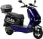 Электроскутер Двухместный Corso FLEX (1800W 72V/35Ah LiFePO₄) Синий - миниатюра 1