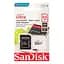 Карта пам'яті microSDXC (UHS-1) SanDisk Ultra 64Gb class 10 A1 (100Mb/s) (adapter SD) - мініатюра 2