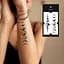 Временная татуировка Луна и планеты Tattooshka L-23 - миниатюра 2