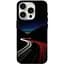Чехол Demsky Красно-белая дорога для Apple iPhone 16 Pro (6.3) - миниатюра 1
