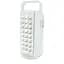 Ліхтар переносний ALMINA DL-2424LED, 2 режими (16+8Led), вбудований аккум, корпус пластмас, кабель 220В, Mix color, Box - мініатюра 1