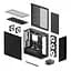 Корпус EATX W/O PSU XTENDER BLK ACPCC00018A ARCTIC - миниатюра 8