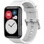 Силіконовий ремінець Primolux для смарт-годинника Huawei Watch Fit (TIA-B09) White - мініатюра 1