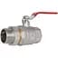 Кран кульовий Thermo Alliance "Американка" Standart 1 1/4" ВЗ прямий, латунь,PN30, важіль SD220W32 - мініатюра 1