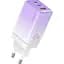 Мережевий зарядний пристрій Usams US-CC180 65W Gradient Purple [139643] - мініатюра 1