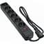 Мережевий фільтр живлення Patron 1 m3*1mm2 (SP-1063U) 6 розеток BLACK (EXT-PN-SP-1063U) - мініатюра 1