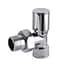 Кран вентильний кутовий з американкою Solomon 1/2″ chrom 1845 000002161 - мініатюра 1