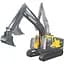 Автомодель Bburago Construction Экскаватор Volvo EC220E (18-32086) - миниатюра 4