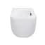 Унитаз подвесной Qtap Gemini безободковый с сиденьем Soft-close QT2533076EUQW, Белый - миниатюра 7