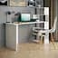Стіл комп'ютерний Moreli Moreli Christer  1416х1226х600 мм Білий (zg-s15-white) - мініатюра 3