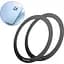 Пластини для автотримачів Baseus Halo Series Magnetic Metal Ring Black (PCCH000001) [136669] - мініатюра 9