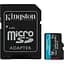 Карта пам'яті Kingston microSDXC, 1Tb Canvas Go! Plus, Class 10 UHS-I U3 V30 A2, SD адаптер, до 200/160 МБ/с (SDCG4/1TB) - мініатюра 1