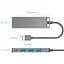 Хаб USB 3.0 - 4xUSB-A 3.0, 5Gbps, Black Vention - мініатюра 2