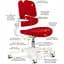 Детское кресло Mealux Trident Red (Y-617 KR) - миниатюра 3
