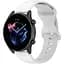 Ремешок для Huawei Watch GT3 42mm - белый ширина крепления 20мм силикон Watchbands Eight (W40-8WB33871237) - миниатюра 1