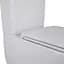 Унитаз-компакт Qtap Robin Ultra Quiet безободковый с сиденьем Soft-close QT13222128AUQ1W, Белый - миниатюра 6