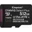 Карта пам'яті Kingston 512GB microSDXC class 10 UHS-I U3 V30 A1 Canvas Select Plus (SDCS3/512GBSP) - мініатюра 1