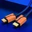 Кабель Hagibis HM04 HDMI to HDMI 2.1 3m Black/Orange (606539) [136953] - мініатюра 3