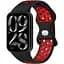 Ремешок DK для Xiaomi Mi Band 8 Pro Silicone Sport Band Nike (017600) (black / red) - миниатюра 3