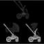 Шассі Cybex Priam з каркасом LS RBA, matt black (521002331) - мініатюра 7