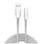 Дата кабель USB 2.0 AM to USB-C 1.0m line-drawing white ColorWay (CW-CBUC029-WH) - мініатюра 1