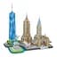 Пазл 3D CubicFun City Line Нью-Йорк, 123 елемента (MC255h) - мініатюра 2